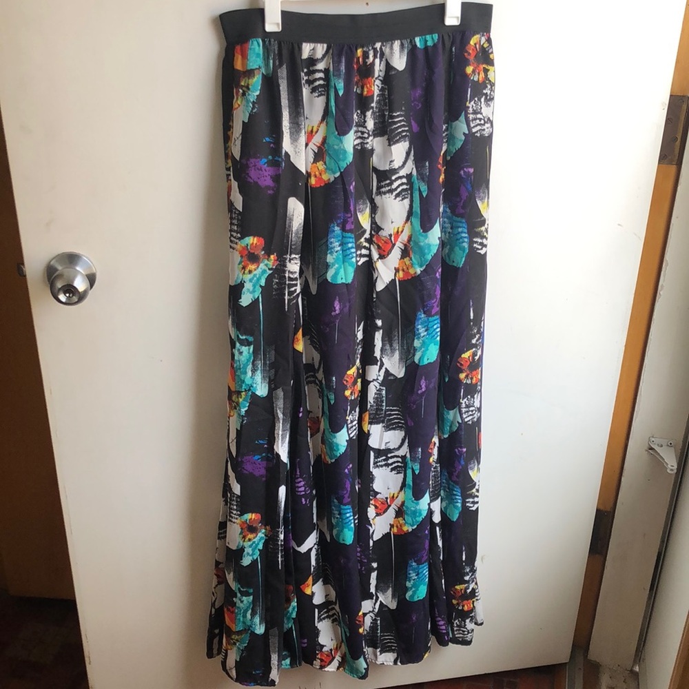 BB Dakota lined maxi skirt